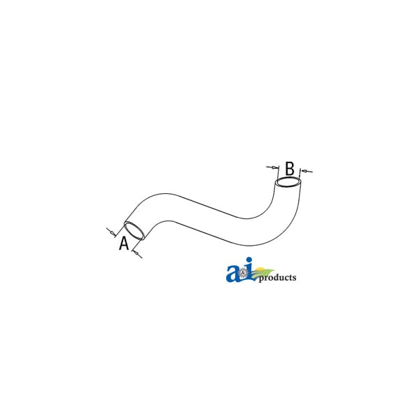 Radiator Hose, Bottom 16" x3" x3"